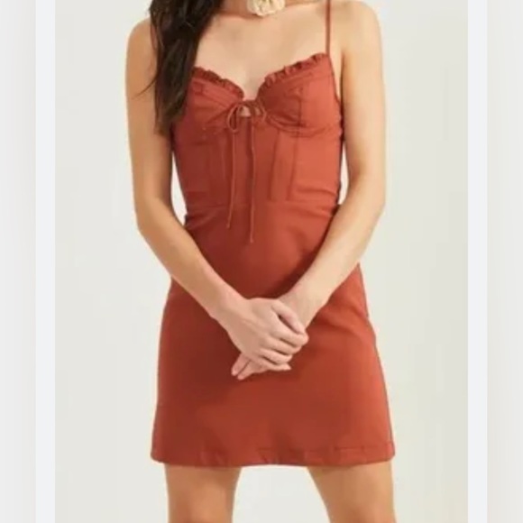 Altar’d state rust color dress - Picture 2 of 10